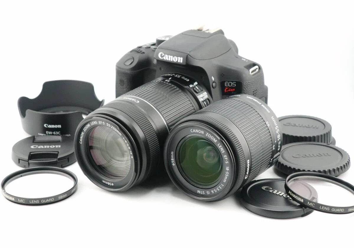 Canon EOS 55-250mm Focal Camera Lenses for sale | eBay