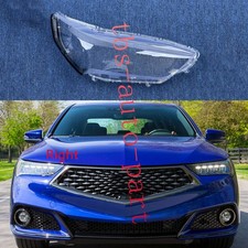 Fit For Acura TLX 2018-2020 Right Side Headlight Lens Cover+Sealant Glue