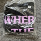 WHITE PHOSPHOR Black Pink GOTH GIRLS TEE Medium New