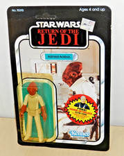 STAR WARS ADMIRAL ACKBAR VINTAGE FIGURE RETURN OF THE JEDI NEW SEALED KENNER