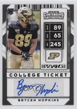 2020 Panini Contenders Draft Picks College Ticket Brycen Hopkins #241 Auto tw7