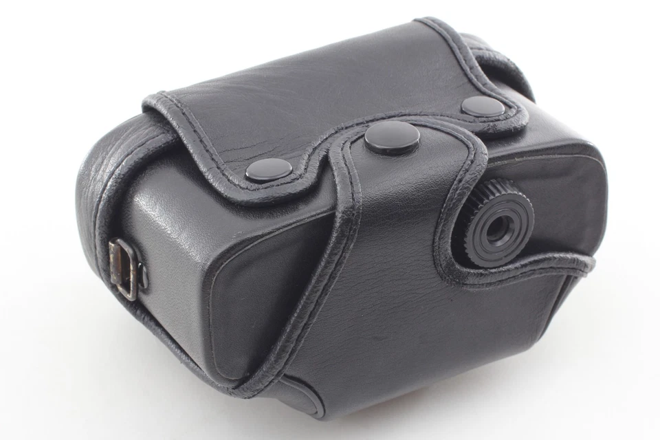 [ MINT w/ Box ] CONTAX T3 T3D CC-82 Semi-Hard Leather Case Black From JAPAN - Image 4 of 4