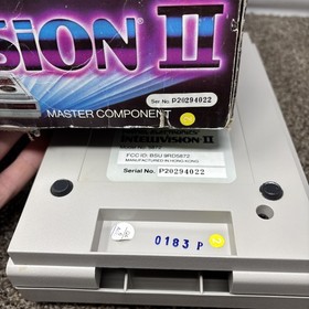 Mattel Intellivision II Console Complete in Box Controllers Cables Tested