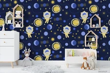 3D Cosmic Pattern Collection Self-adhesive Removeable Wallpaper Wall Mural