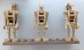 LEGO Star Wars Lot of 20 Battle Droids sw0001 w/ Custom Radio Backpacks Set 7662