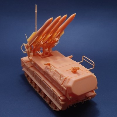 1/72 3D Printed Russian Beech M2 Air Defense Vehicle Unpainted Model Kit