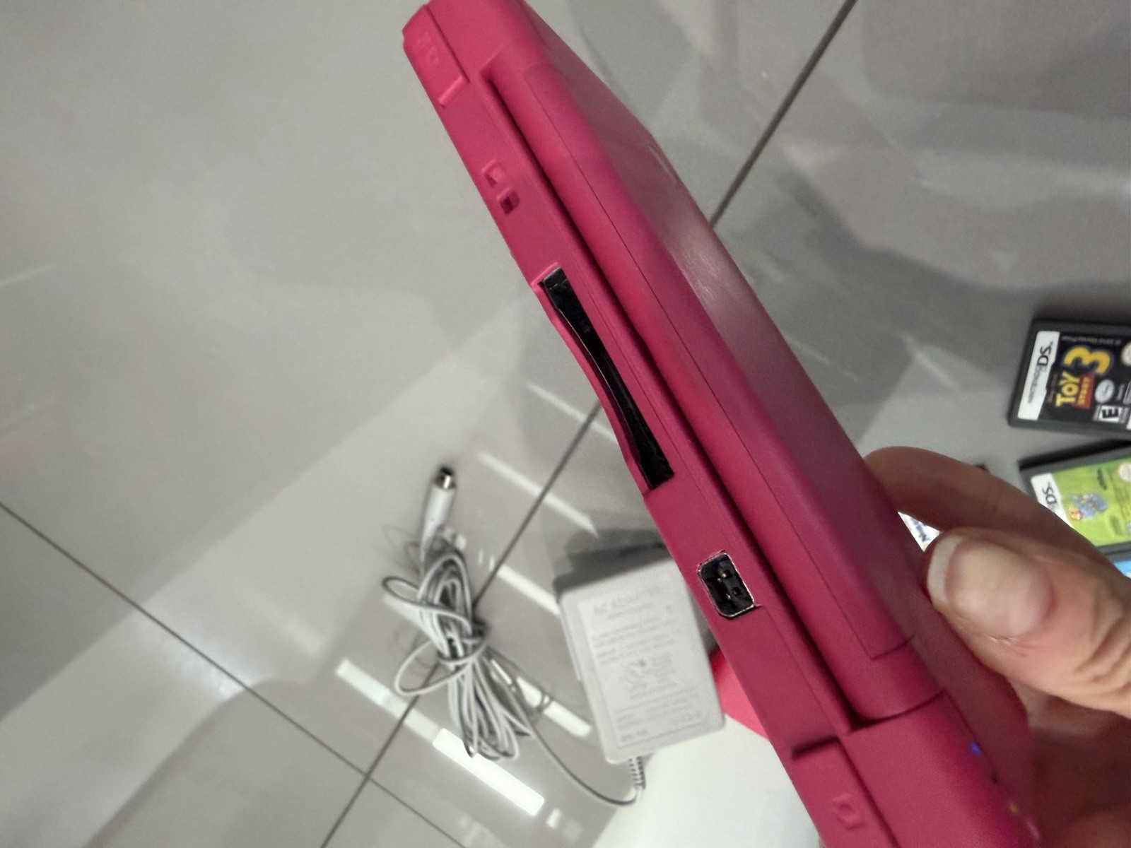Nintendo DSi Pink Handheld System with 6 Games