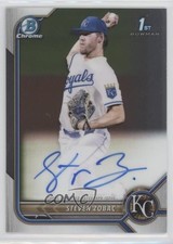 2022 Bowman Draft Chrome Draft Pick Auto Steven Zobac #CDA-SZ Auto 0c3