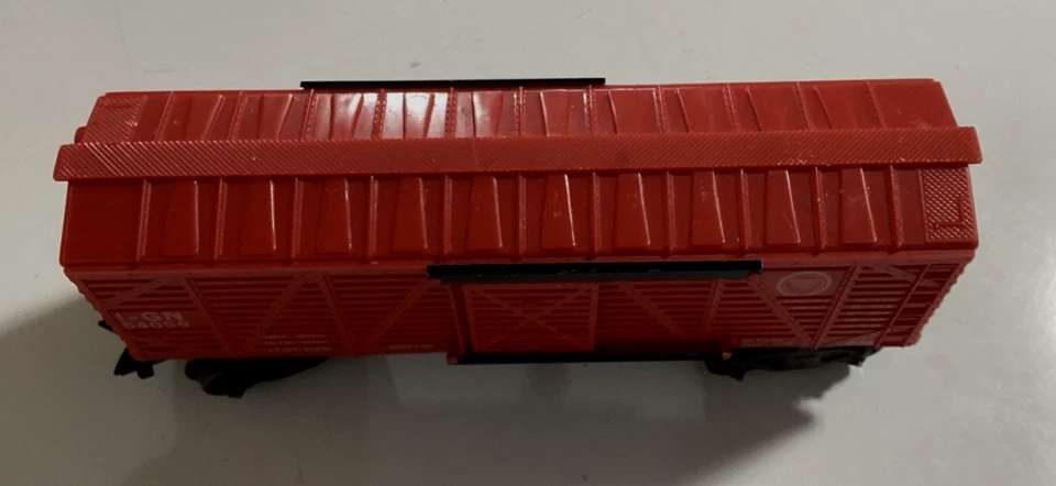 VINTAGE MARX 0 SCALE 3 RAIL I-GN 54099 CATTLE CAR--WORKING ANIMAL--READY TO ROLL - Image 4 of 4
