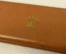 Rolex Vintage Late 1940's Display Box Private Label J.M. McEntee; Tulsa Oklahoma