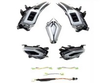 KIT FRECCE LED Trasparenti TMax 530 2012 2013 2014 2015 2016 yamaha t max fanale
