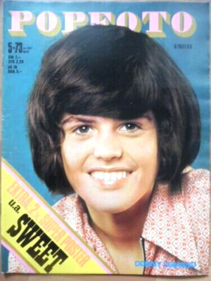 POPFOTO 5 - 1973 Donny Osmond Brothers SWEET Rod Stewart Don McLean Joe Cocker