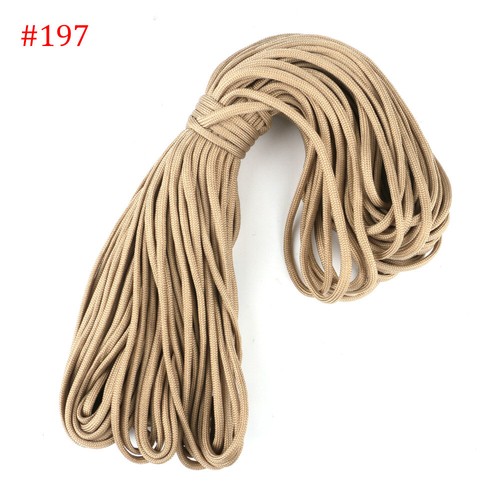 Cuerda fuerte Paracord 50 100 pies 7 hilos cable de núcleo 550 paracaídas Bushcraft senderismo - Imagen 183 de 189
