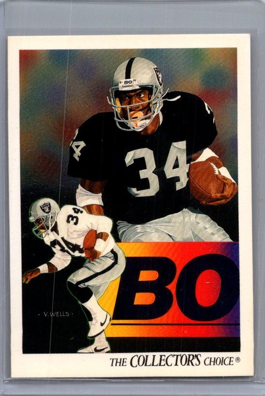 1991 Upper Deck #93b Bo Jackson