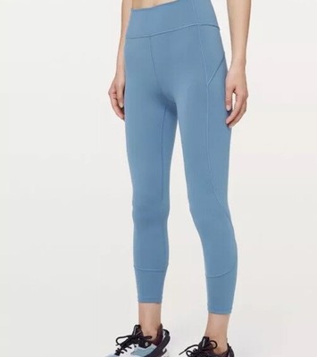 LULULEMON In Movement Tight Light Blue Everlux Leggings 12 ...
