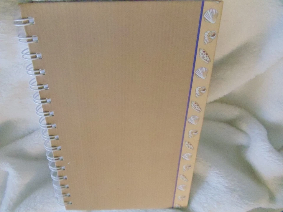 NWT Michael's Brand Journal Yellow Row of Seashells Outside, Lined Pages Inside - Image 4 of 4
