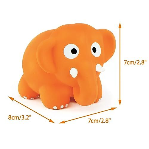 3 Pack 3.2'' Squeak Latex Puppy Toy Cute Standing Animal Random Color A 3PCS - Picture 5 of 7