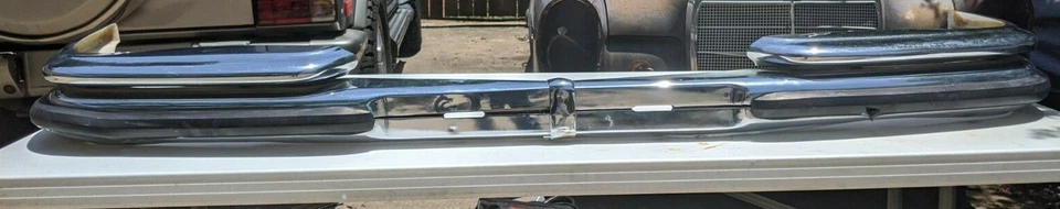 Parachoques delantero vintage cromado Mercedes W108 W109 250S 250SE 280S 280SE 300SEL Foto 2 de 4