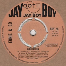 Ernie & Ed Indication Jay Boy BOY 58 Soul Northern Motown