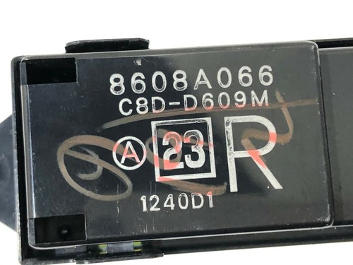 MITSUBISHI LANCER OEM ELECTRIC WINDOW CONTROL SWITCH REAR RIGHT SIDE 2008-ON - Imagen 5 de 5