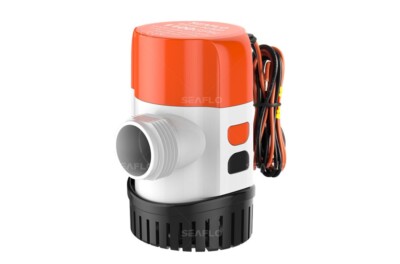 Seaflo 12 V elektronische automatische Bilgenpumpe 1100 gph inkl. Rückschlagventil. 1'' & 1 1/8''