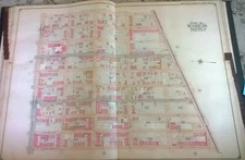 1905 BROOKLYN EAST NEW YORK CYPRESS HILLS PITKIN AV - NEW LOTS AV ATLAS MAP