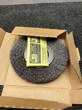 WEILER Twist Wire Wheel Brush,Arbor Hole 3H443