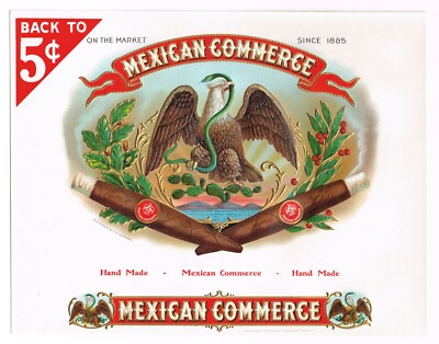 CIGAR BOX LABEL VINTAGE INNER C1930S SEAL OF PHILADELPHIA PENNSYLVANIA JUSTICE