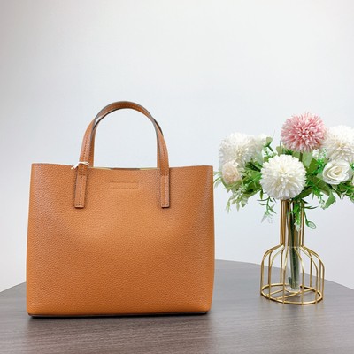 Tory Burch 85985 Blake Small Leather Crossbody Tote Bag IN Bourbon 
