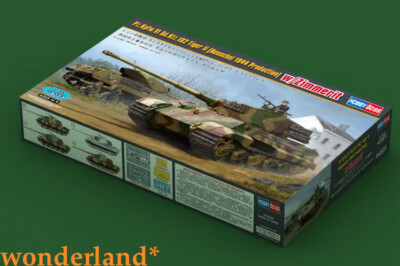 Hobbyboss 1/35 84531 German Sd.Kfz.182 King Tiger Henschel Turret w/ Zimmerit