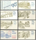 FG1 to FG8 90p folded counter booklets. Each sold separately.