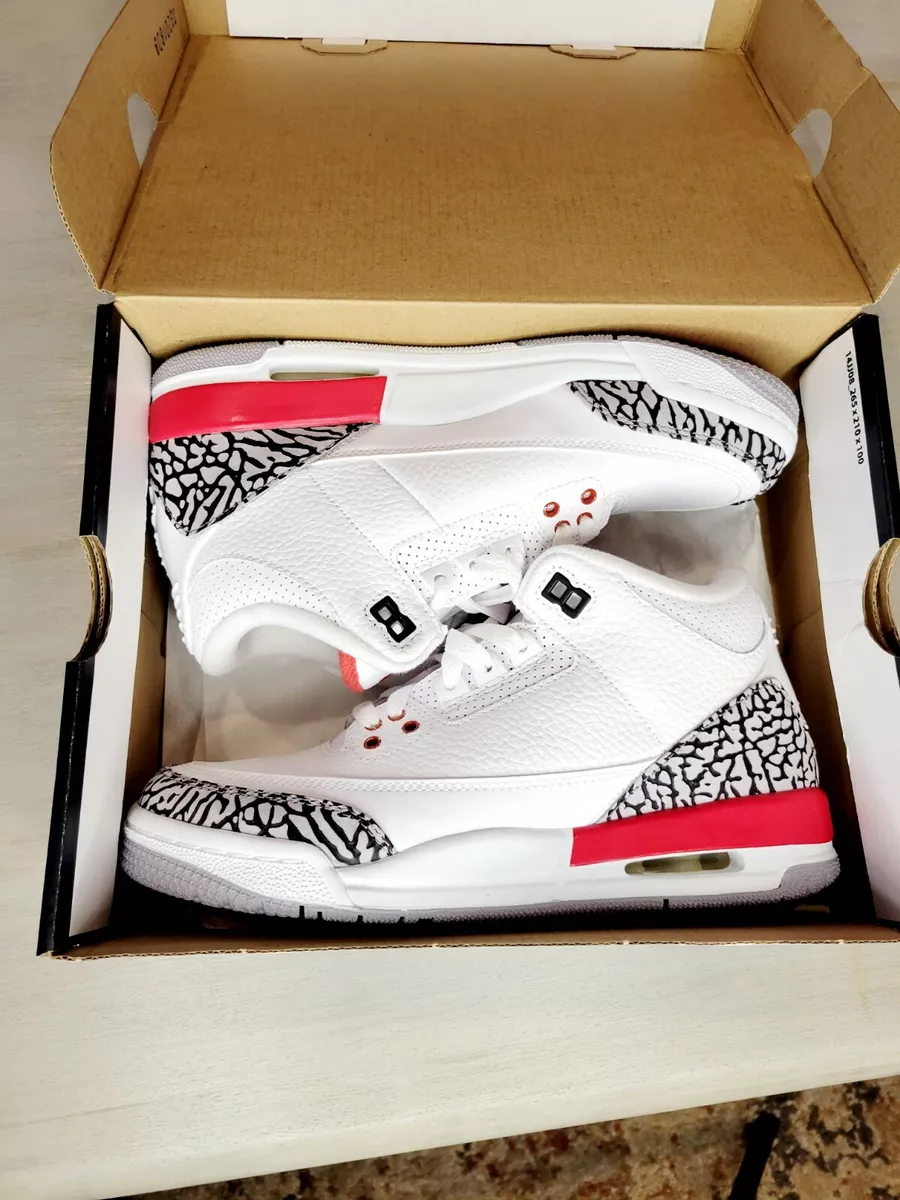 White and shop red retro 3