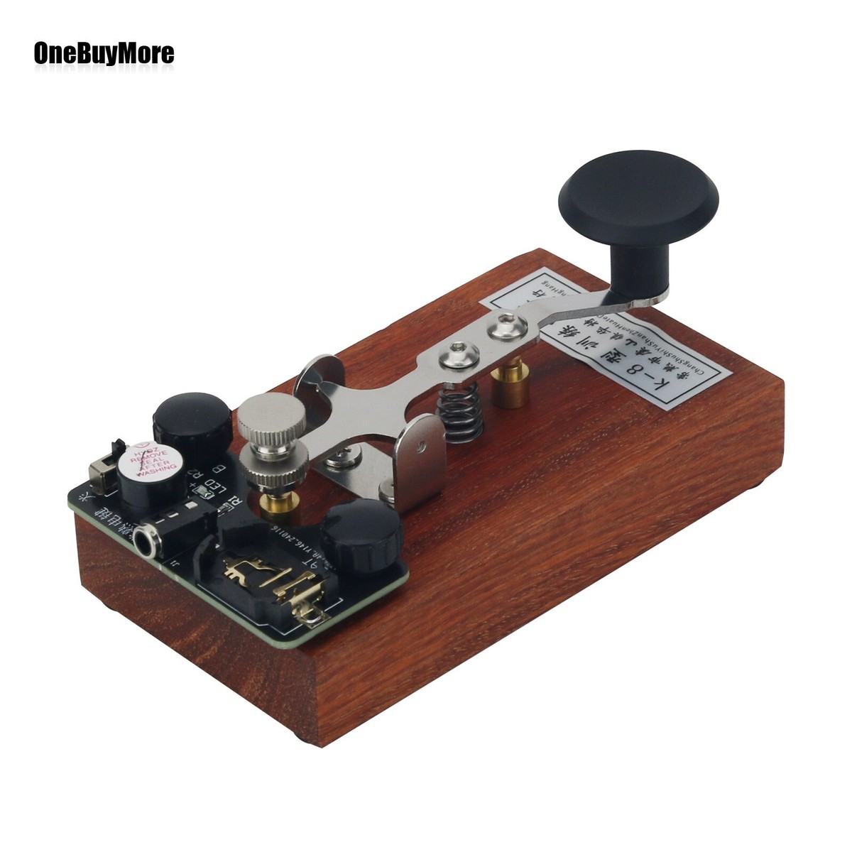 K-8 Training CW Key Sound Light Manual Transmission Training Morse