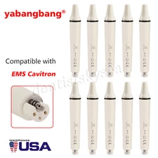 10PCS Dental Ultrasonic Piezo Scaler Handle Handpiece Fit EMS Cavitron H6EMS US