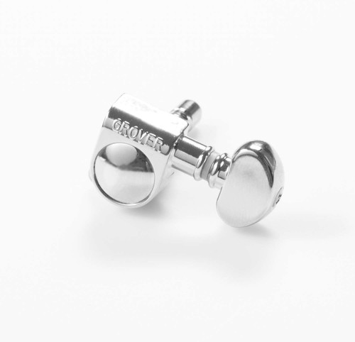 Grover 406C6 Mid-Size Locking Rotomatic 6 In line Tuners - Chrome - Picture 3 of 4