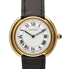 Cartier Paris Vendome 18k Gold 78090 Manual Wind 33 mm, Immaculate Condition.