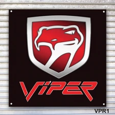 Dodge Viper (1992-2002) Sign Banner Wall Art