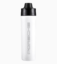 Porsche "Trinkflasche &ndash; Essential" Edelstahl mit Pulverbeschichtung in wei&szlig;