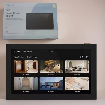 Ezviz SD7 Smart Home Display 7 Zoll Farb-Touchscreen Innenbereich 4600 mAh