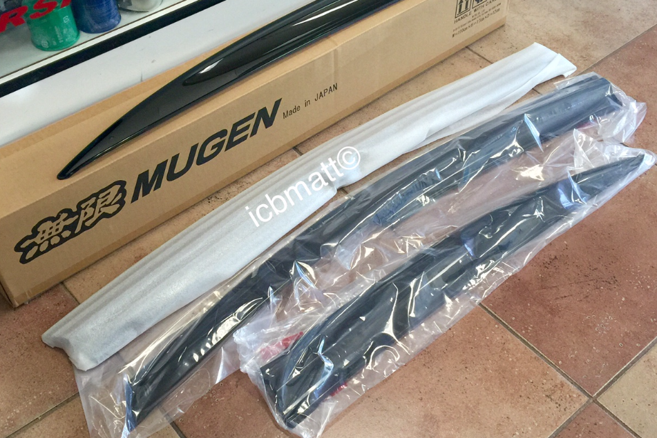 MUGEN Genuine OEM CIVIC FD Ventilated Visor Rain Guard 72400-XKP