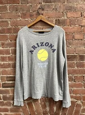 APC Men’s Sweatshirt, Sz Small, Gray 100% Cotton, Arizona Tennis Club