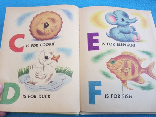 Rand McNally Tip-Top Elfen Bücher Lot ABC Kinderreime kleiner Junge blau Vintage - Bild 8 von 15
