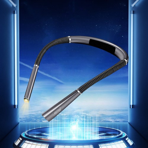 LED Neck Reading Light Bendable Neck Light for Book Lovers Gifts (Grey) & - Afbeelding 5 van 10