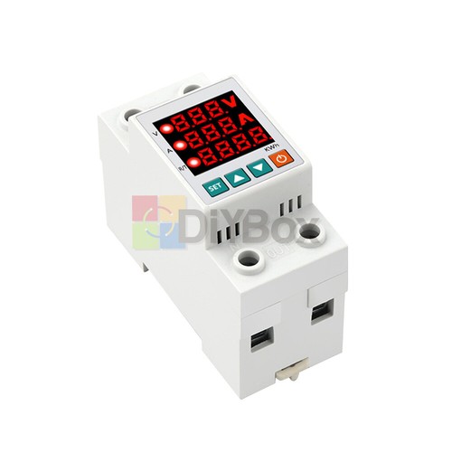 63A Digital Display Adjustable Over Under Current Voltage Protector Relay Meter - Picture 11 of 14