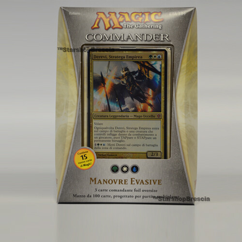 MAGIC THE GATHERING Commander Mazzo Manovre Evasive Maneuvers Deck Italian - Bild 1 von 2