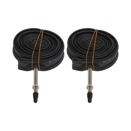 2x Bike Inner Tube Butyl 700x23C Interior French Valve Tube For Road Bike - Picture 7 of 12