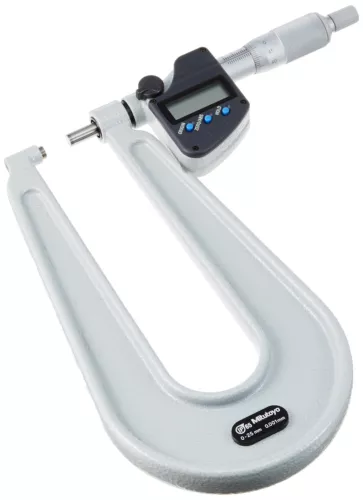 MITUTOYO DIGIMATIC SHEET METAL MICROMETER (0～25mm) PMU150-25MX (389-251-30)
