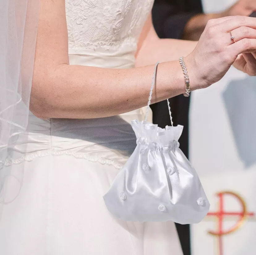 Bridal money bag hotsell