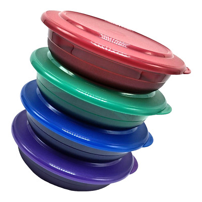 Tupperware Preludio Set Di 4 Ciotole Trasparenti Da 150 Ml - Multicolore, Ermetiche, Ideali Per Antipasti - 3