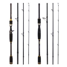 Fiblink 4 Pieces Travel Spinning Rod Medium Graphite Fishing Portable 7 For Sale Online Ebay